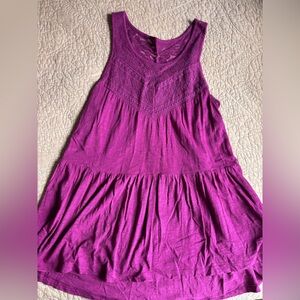 Express Purple Tank Top